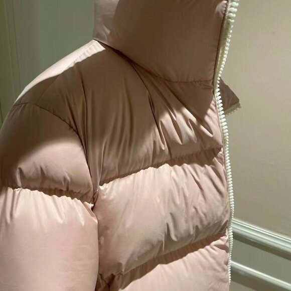 MONCLER Anterne Pink Puffer - Picture 4 of 13